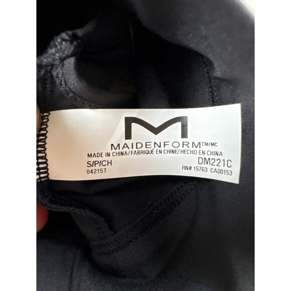 Maidenform Pure Comfort High-Neck Wireless Pullover Bra – Black, Small, NWT - Picture 3 of 5